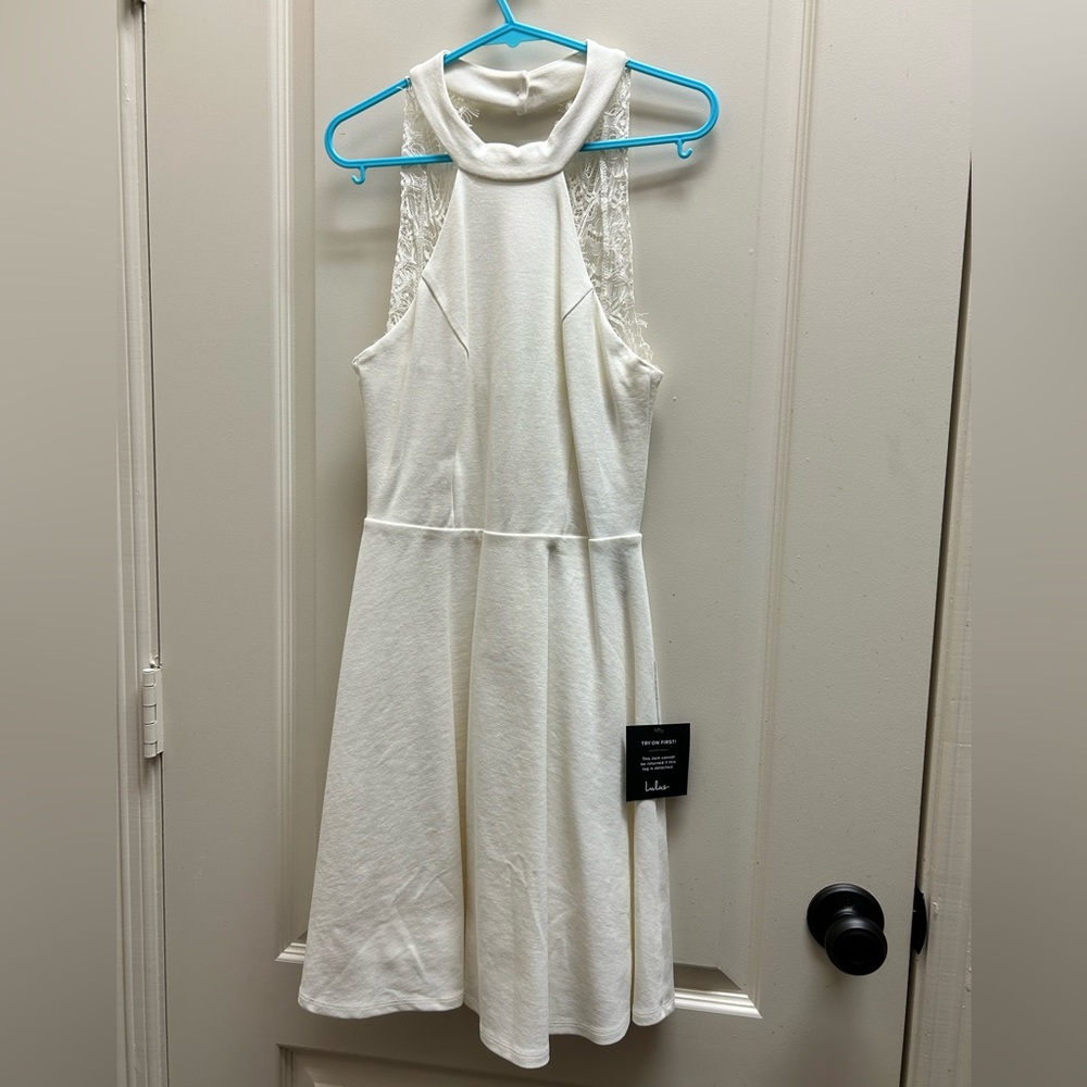 Lulus white dress